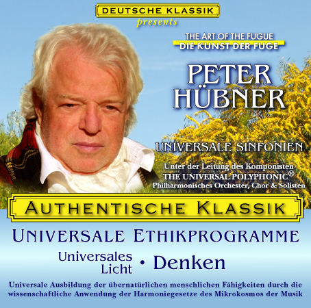 Peter Hübner - PETER HÜBNER ETHISCHE PROGRAMME - Universales Licht