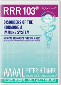 Peter Hübner - Medical Resonance Therapy Music<sup>®</sup> - RRR 103 Hormone & Immune System